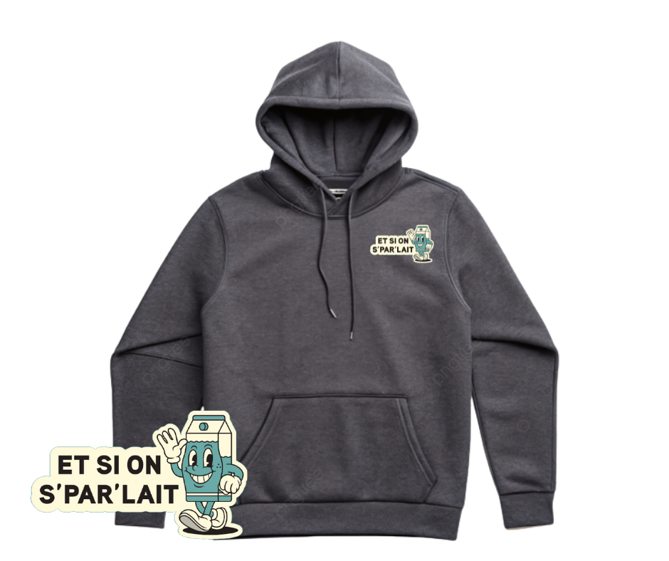Hoodie Lait